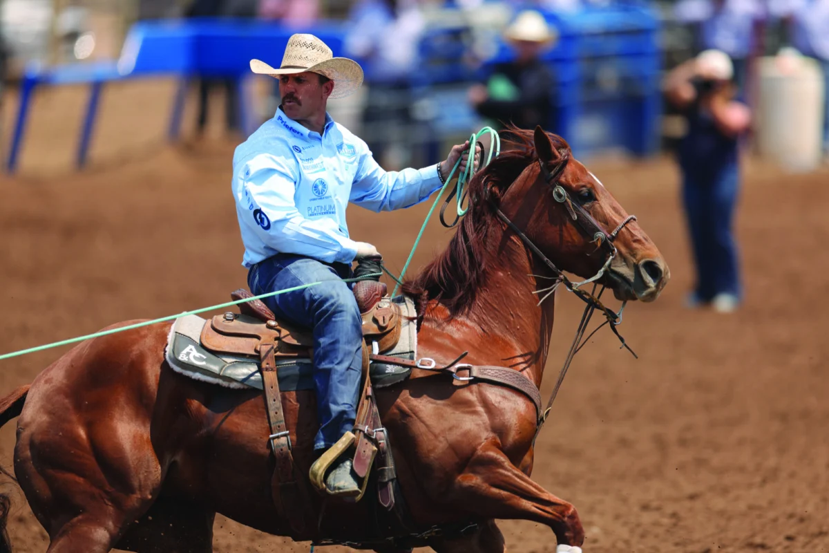 Andy Holcomb Holds Narrow Lead in Old West Intermediate Trailer Race as World Championships Descend on Amarillo