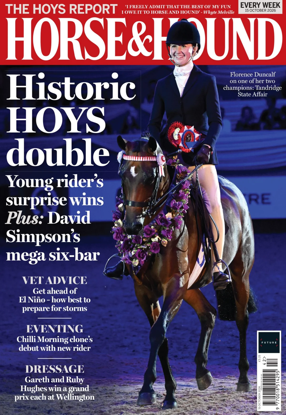 Horse & Hound Unveils Horse of the Year Show Reports and Pivotal Equestrian Debates in October 15th Issue