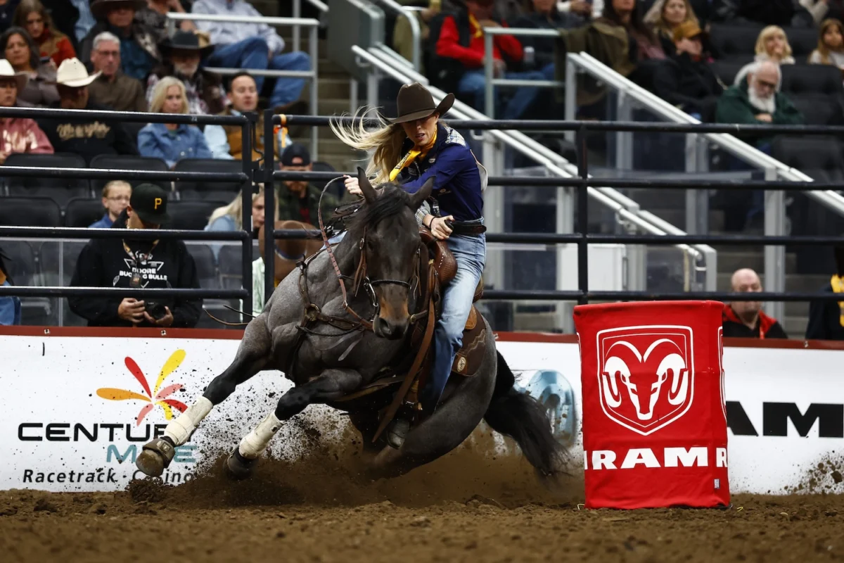 Karli Cowie and Queen Flingtima Crowned 2026 Canadian Finals Rodeo Barrel Racing Champions