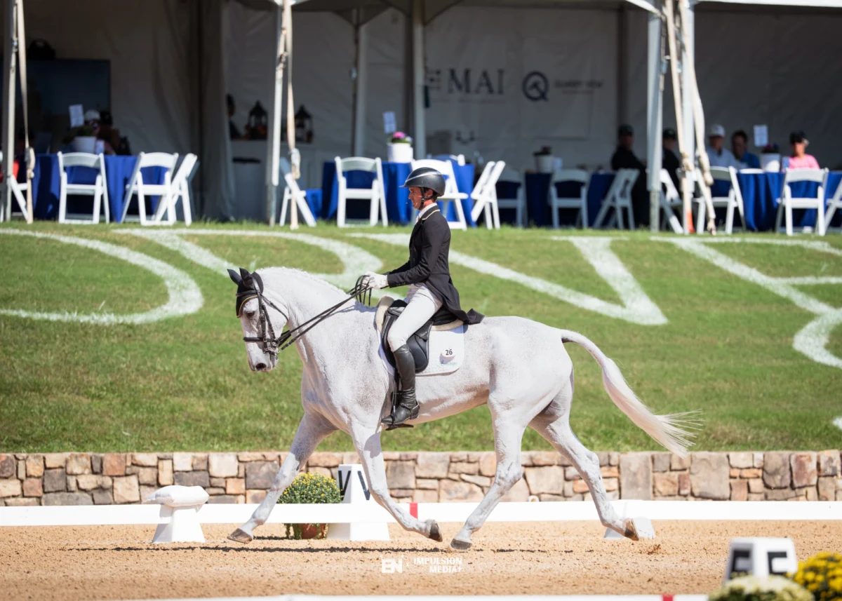 Kim Severson Secures Commanding Early Lead at $200,000 US Equestrian Open of Eventing Final