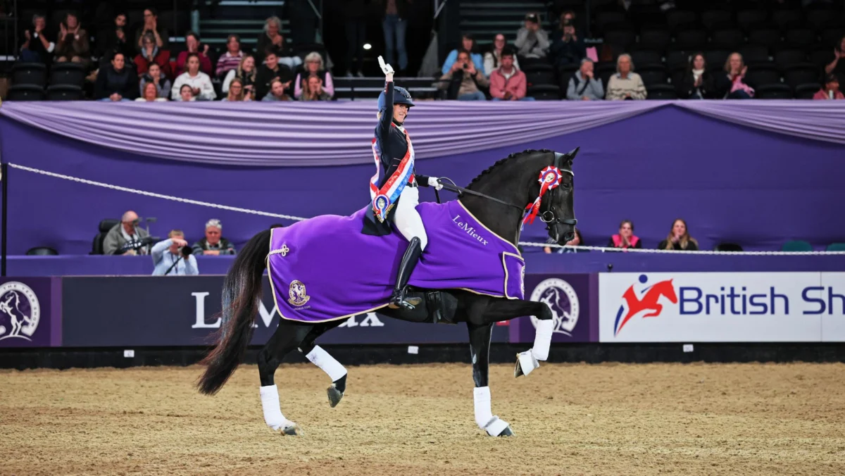 Laura Tomlinson Claims Second Dressage Future Elite Championship at HOYS