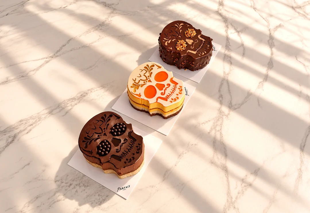 Parfait Paris Unveils Exquisite French-Inspired Halloween and Día de los Muertos Dessert Collection for October 2026.
