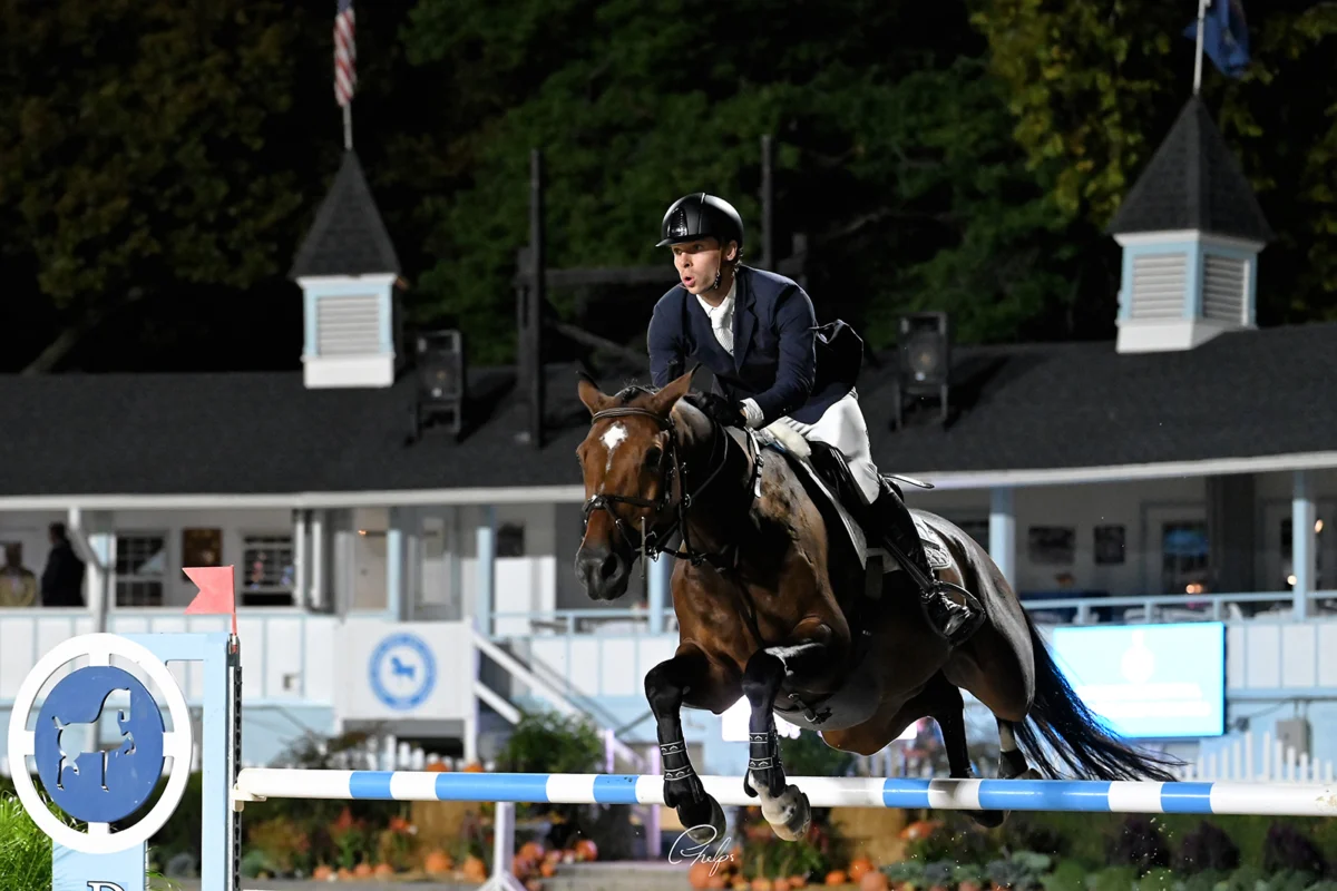 Pennsylvania Native Alex Matz and Omthago VDL Triumph in the $25,000 Devon Fall Classic Grand Prix