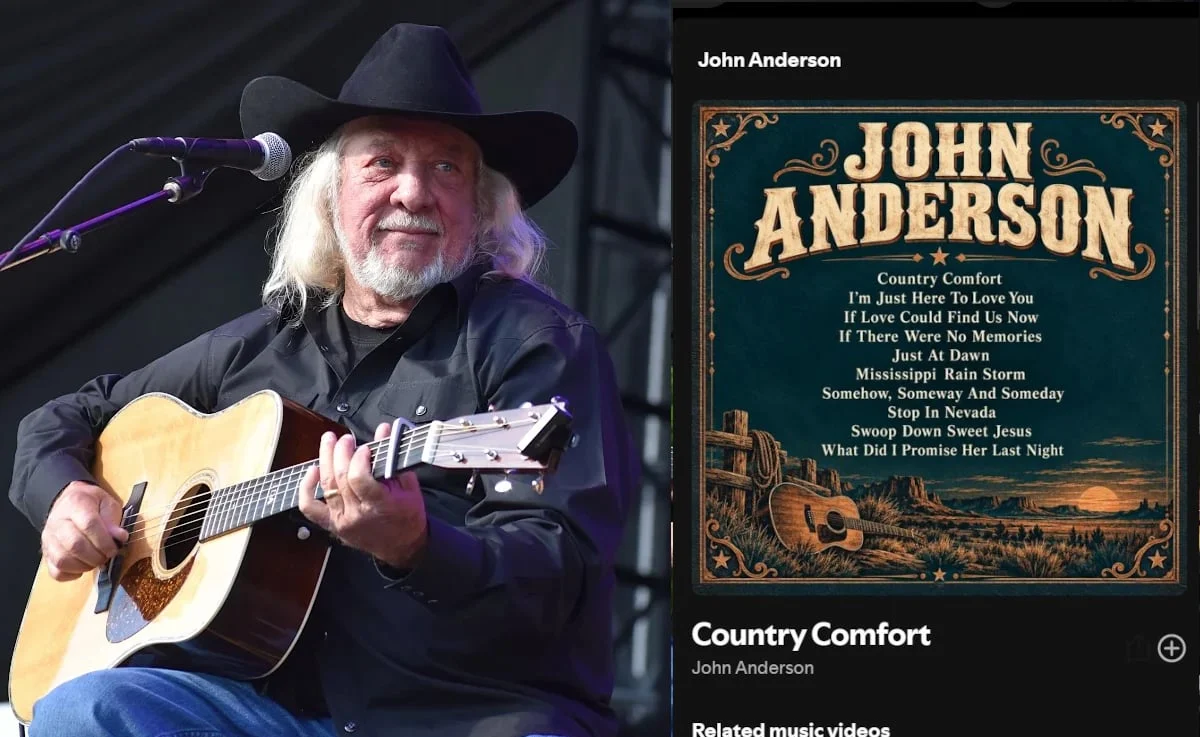 Posthumous John Anderson Album Sparks Controversy Over AI Art and Exploitative Digital Release Practices.