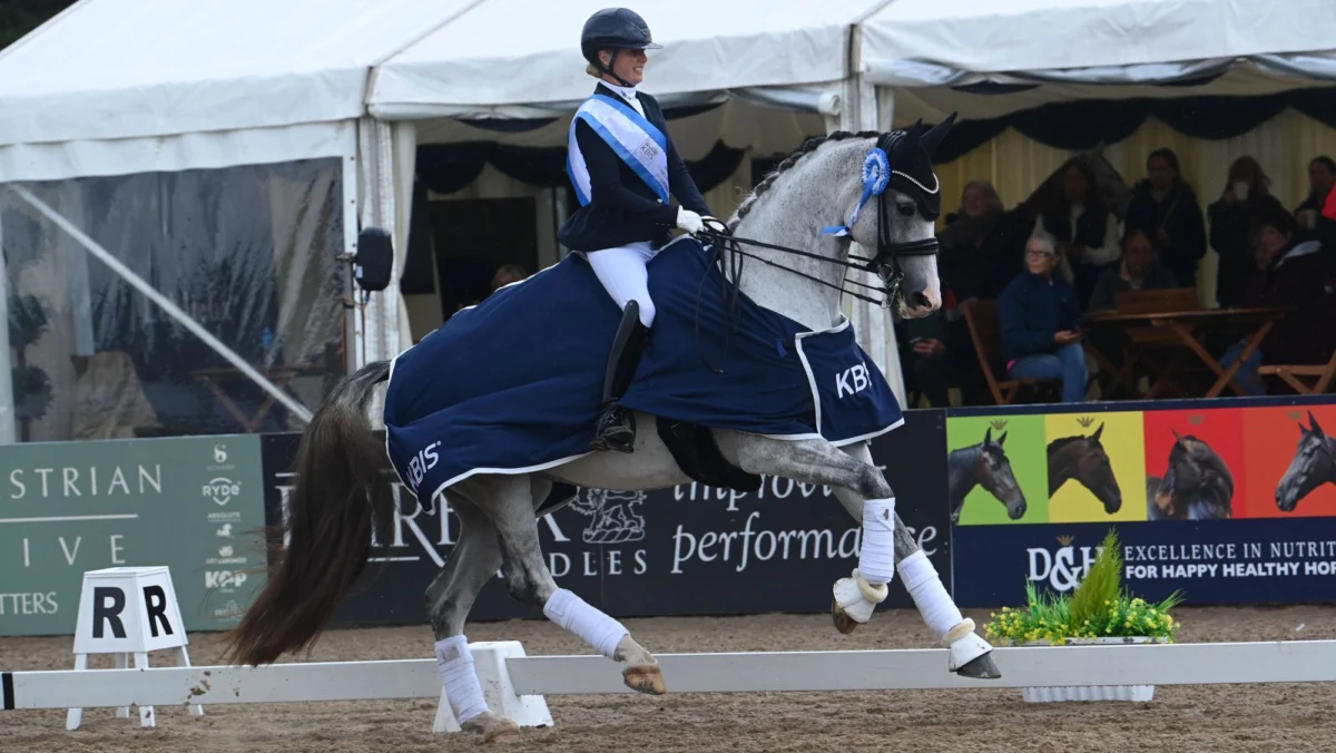 Sadie Smith and River Rise Onassis Triumph at National Dressage Championships in Remarkable Comeback