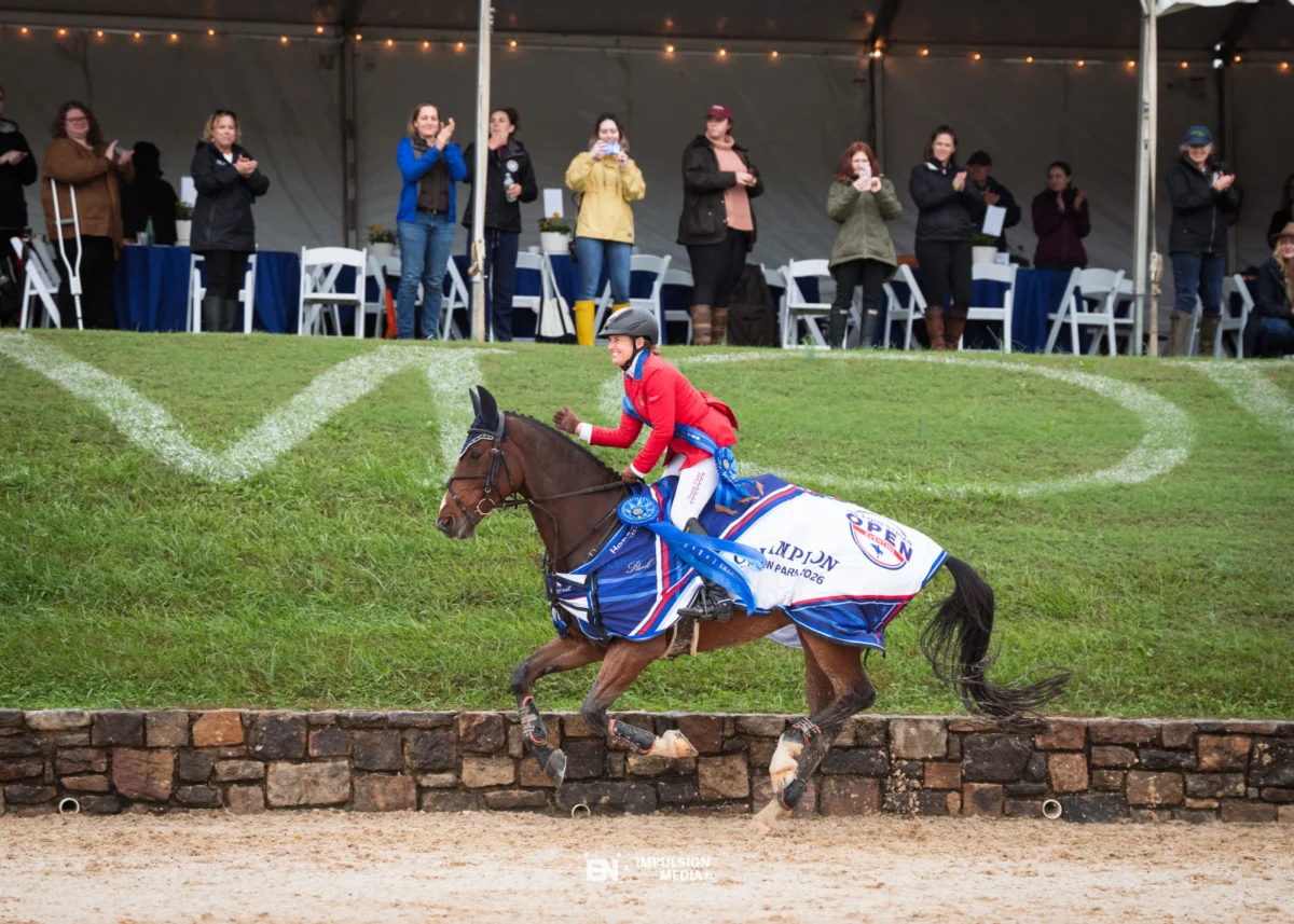 Sharon White and Claus 63 Crowned 2026 US Equestrian Open Eventing Champions, Marking a Historic Victory for Female Riders